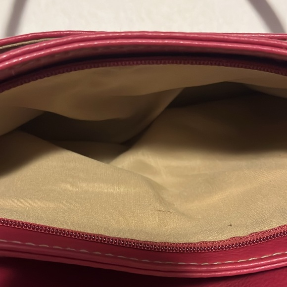 Crazy Horse a Liz Claiborne Company Handbag Pink preowned Vintage - Picture 4 of 12